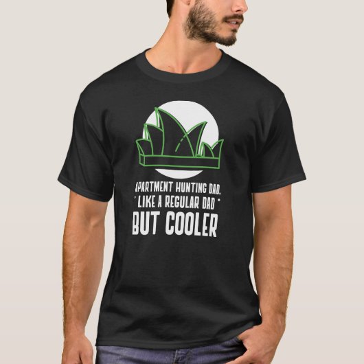 アパート探しパパ Tシャツ (正面)
