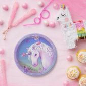 アパープルパラダイス紙プレート ペーパープレート (パーティー)