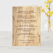 アパ結婚ッ賛美プの感じNo Rain Brown Stone カード (黄色い花)