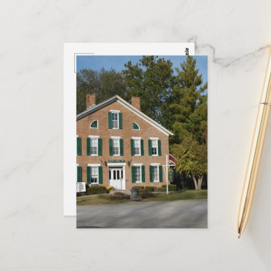 アヒストリック幽霊のよく出るインインアイオワ ポストカード (正面/裏面インサイチュ)