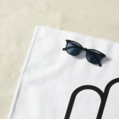 アヒムサのジェインの象徴 ビーチタオル (インサイチュ)