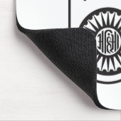 アヒムサのジェインの象徴 マウスパッド (コーナー)