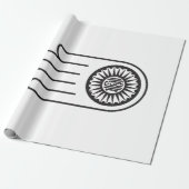 アヒムサのジェインの象徴 ラッピングペーパー (アンロールド)