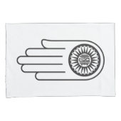 アヒムサのジェインの象徴 枕カバー (正面右)