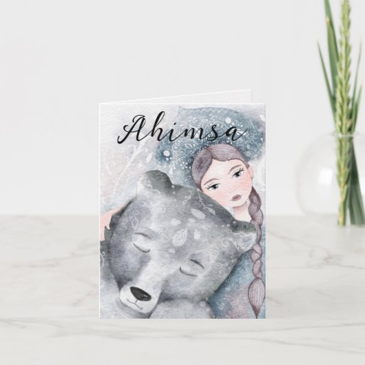 アヒムサクリスマスホリデーカード シーズンカード (正面)