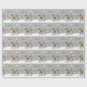 アヒムサトナカイ ラッピングペーパー (フラット)