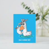 アヒルおもしろいボス漫画 サンキューカード (スタンド正面)