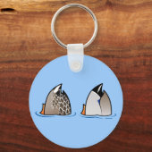 アヒルお尻 キーホルダー (正面)