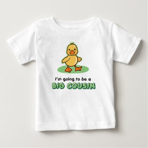 -アヒルがある大きいいとこ ベビーTシャツ