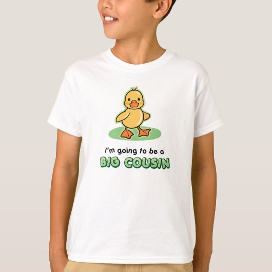 -アヒルがある大きいいとこ Tシャツ (正面)
