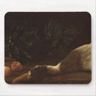 アヒルが付いている静物画、1863年 マウスパッド
