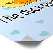 アヒルが口を利く ポスター (角)