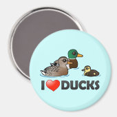 アヒルが大好き マグネット (正面/裏面)