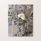 アヒルが輝きを選ぶ ジグソーパズル (縦)