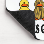 アヒルが野生に マウスパッド (コーナー)