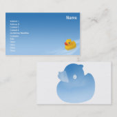 アヒルちゃん-ビジネス 名刺 (正面/裏面)