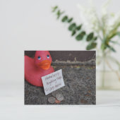 アヒルでダウン ポストカード (スタンド正面)