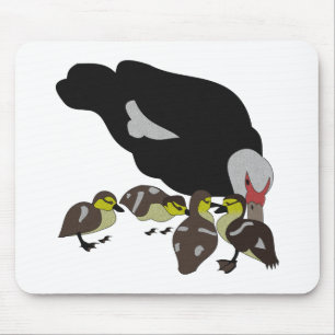 アヒルとアヒル マウスパッド