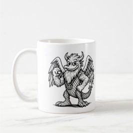 アヒルとドラゴンの歌マグカップ コーヒーマグカップ