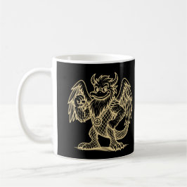 アヒルとドラゴンの歌マグカップ コーヒーマグカップ