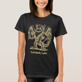 アヒルとドラゴンの歌 女性用Tシャツ Tシャツ