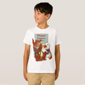 アヒルとバニー・イースター Tシャツ (正面フル)