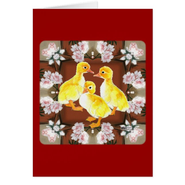 アヒルとバラ (正面)