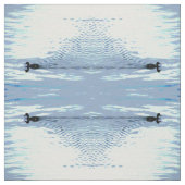 アヒルとリップルの織物 ファブリック (見本)