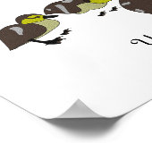 アヒルと可愛らしいアヒル ポスター (角)