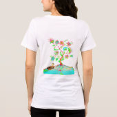 アヒルと命の木 トライブレンドＴシャツ (裏面)