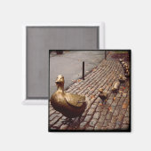 アヒルに道を譲る マグネット (正面/裏面)