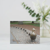 アヒルに道を開け! ポストカード (スタンド正面)