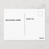 アヒルのあるエジプトのガチョウ ポストカード (裏面)