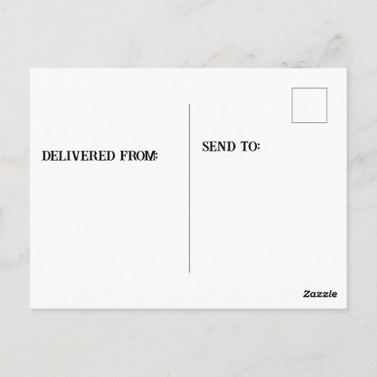 アヒルのあるエジプトのガチョウ ポストカード (裏面)