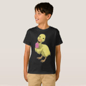 アヒルのアイスクリーム Tシャツ (正面フル)