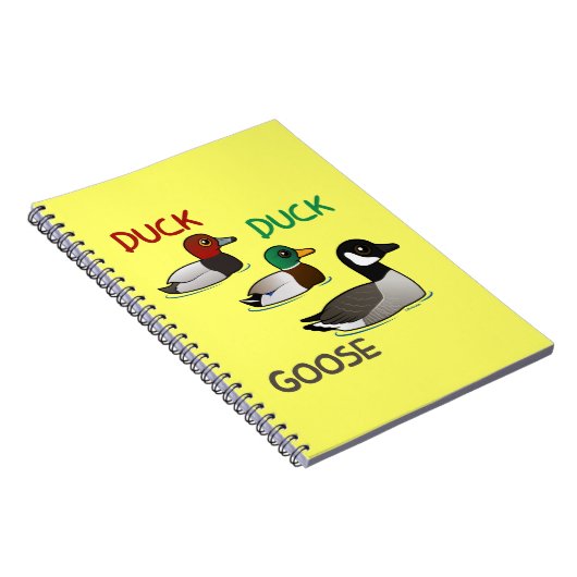 アヒルのアヒルのガチョウ ノートブック (右側)