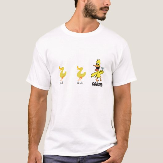 アヒルのアヒル… Goosed基本的なT Tシャツ (正面)