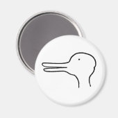 アヒルのウサギ – wittgenstein マグネット (正面/裏面)