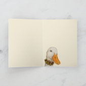 アヒルのカードをジーナ カード (内部)