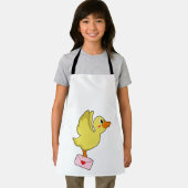 アヒルのキャリアの鳩の手紙 エプロン (インサイチュ)