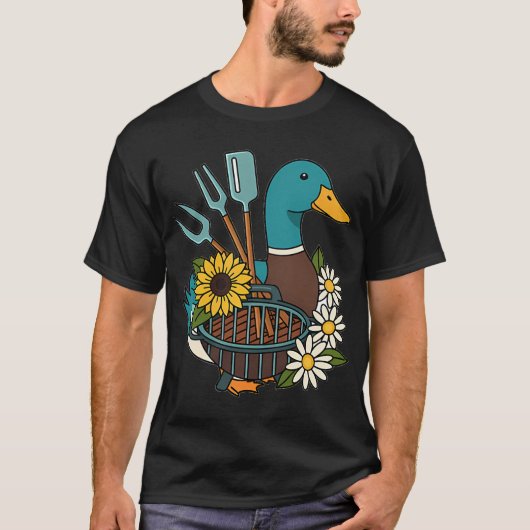 アヒルのグリルツールバンドルギフト Tシャツ (正面)