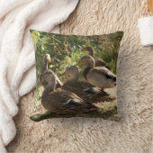 アヒルのグループ、装飾用クッション クッション (ブランケット)