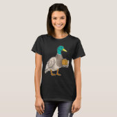 アヒルのコーヒーマグ Tシャツ (正面フル)