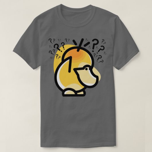 アヒルのサイカック Tシャツ (デザイン正面)