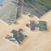 アヒルのノースカロライナの海岸線 ジグソーパズル (側面)