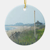 アヒルのノースカロライナの海岸線 セラミックオーナメント (正面)