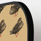 アヒルのピックボールパドル ピックルボールラケット (左詳細)