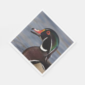 アヒルのプロフィール スタンダードランチョンナプキン (角)