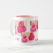 アヒルのマグ ツートーンマグカップ (正面左)