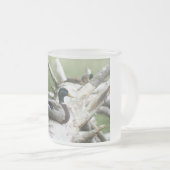 アヒルのマグ フロストグラスマグカップ (正面右)